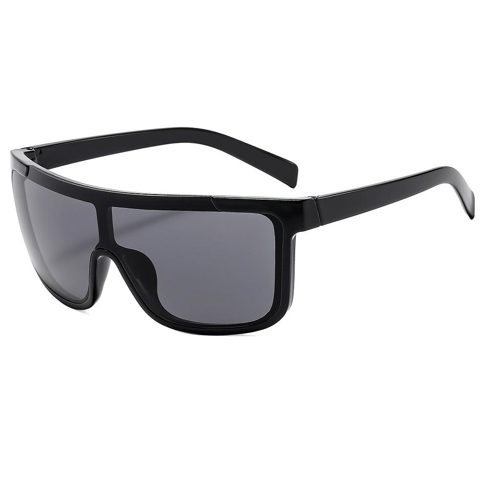 New Luxury Gradient Color Sports Wrap Around  Women Sunglasses Large One Piece Sports Glasses Men Hiking Sun Glasses Uv400