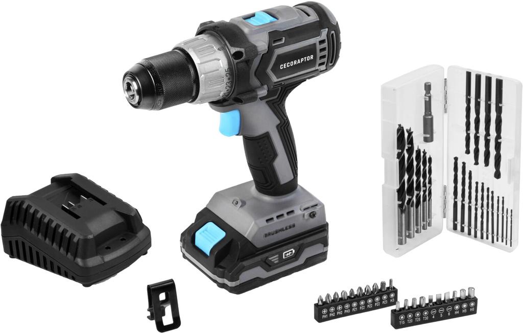 Cecotec CecoRaptor Perfect Drill 2020 Brushless Ultra Drill-Screwdriver