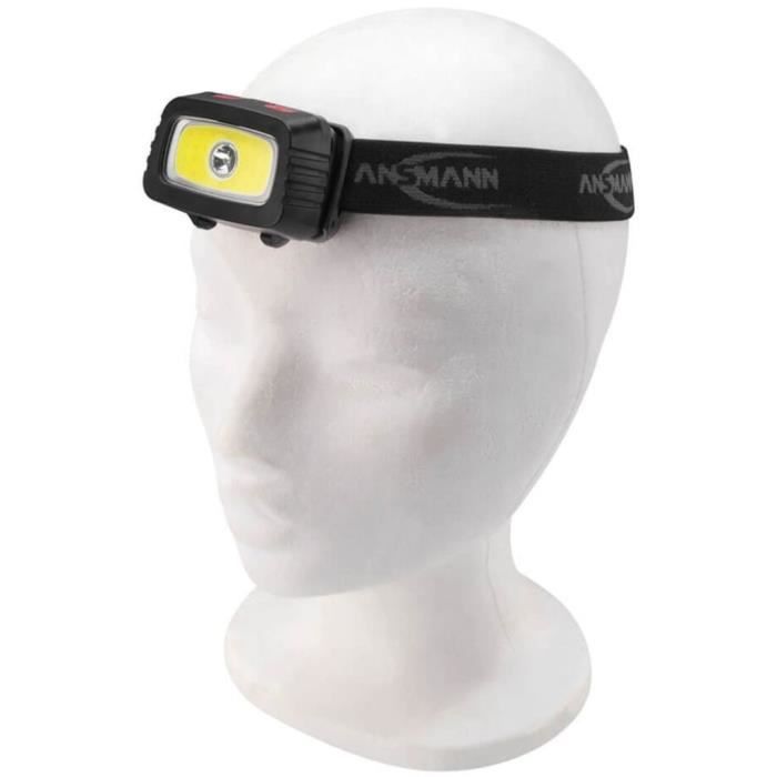 Ansmann Lampe frontale HD200B Noir 1600-0198