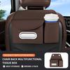 Car Seat Back Organizer with Tissue Box Holder