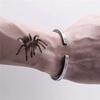 Halloween Tattoo Stickers Scary Spider Scorpion Mosquito Tattoo Stickers 3D Stereo Tattoo Stickers Waterproof