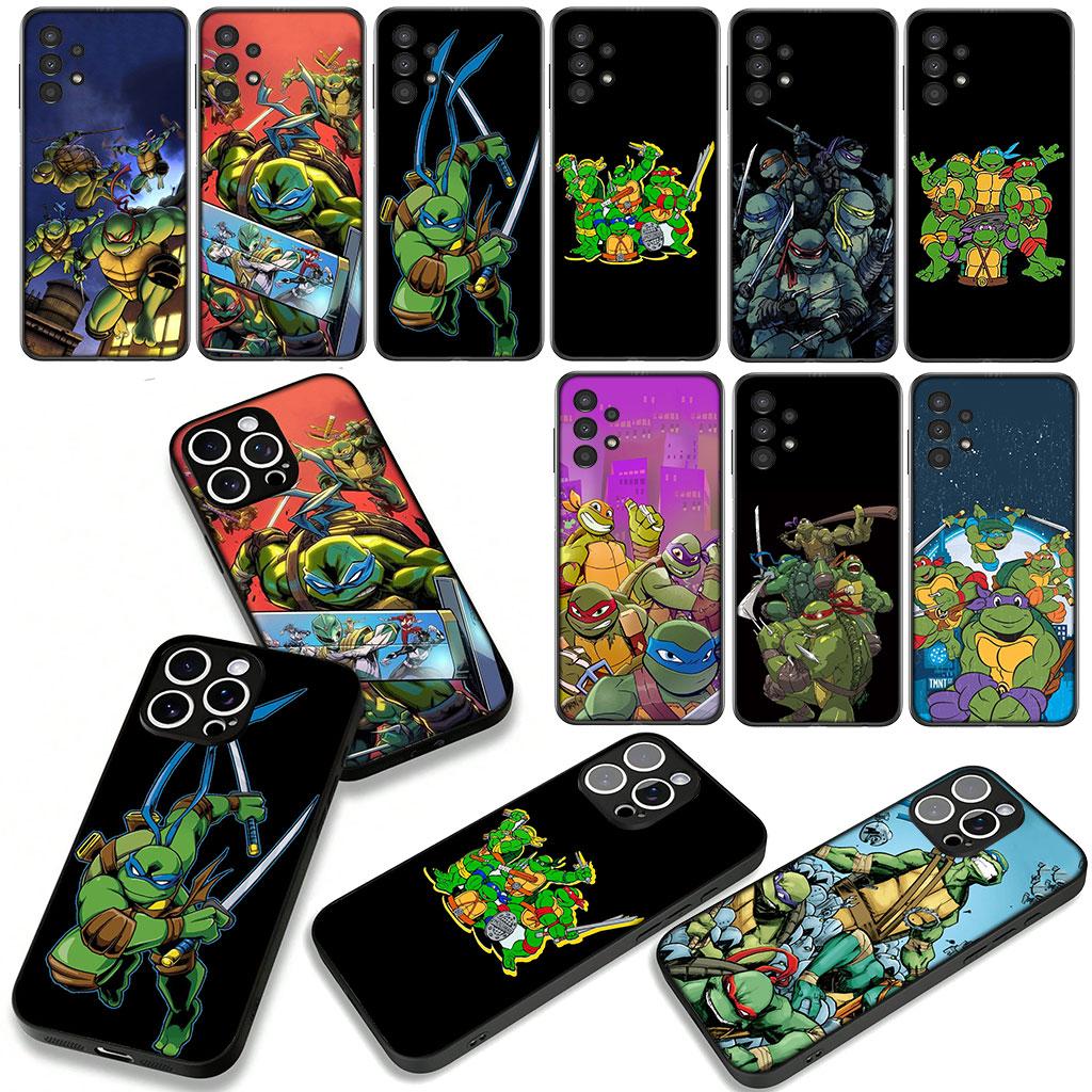 Cover for Xiaomi Redmi Note 14 12 13 ProPlus A4 A3 Pro Plus 12C 13C 14C 5G Phone Case N-Ninjas Anime T-Turtles