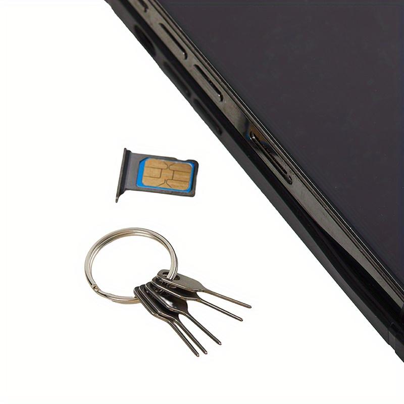 5 buc/set card SIM Eject Pin Key Tool Ac Suport tavă SIM Card Eject Pin pentru telefon mobil Key Tool Card Pin Ac
