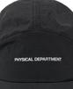 PHYSICAL DEPARTMENT Reflective Running Cap Black