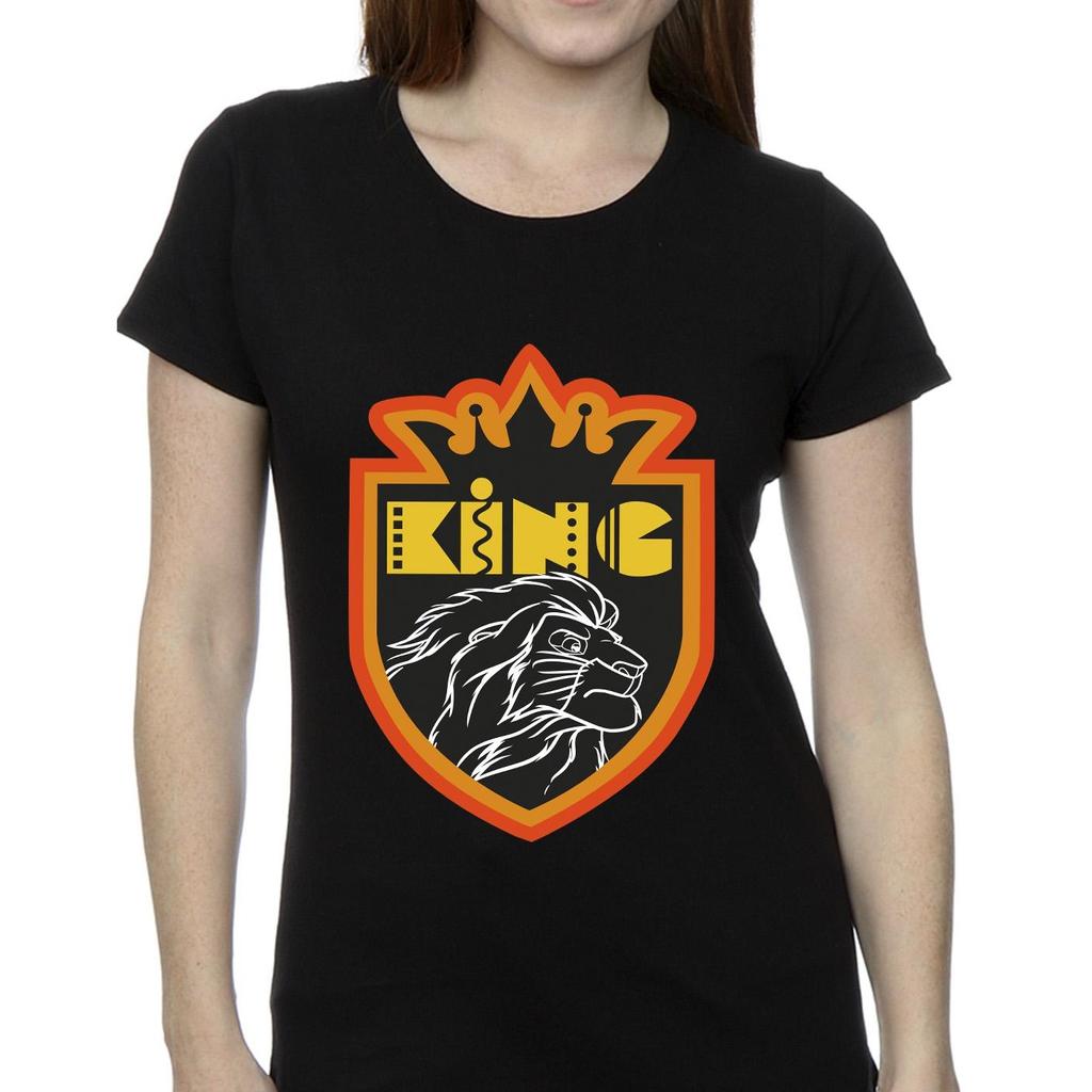 Disney Womens/Ladies The Lion King Crest Cotton T-Shirt