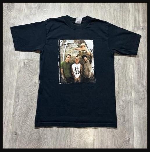 Винтажная футболка Blink 182 Тур 2004 S5XL Унисекс Футболка XXL