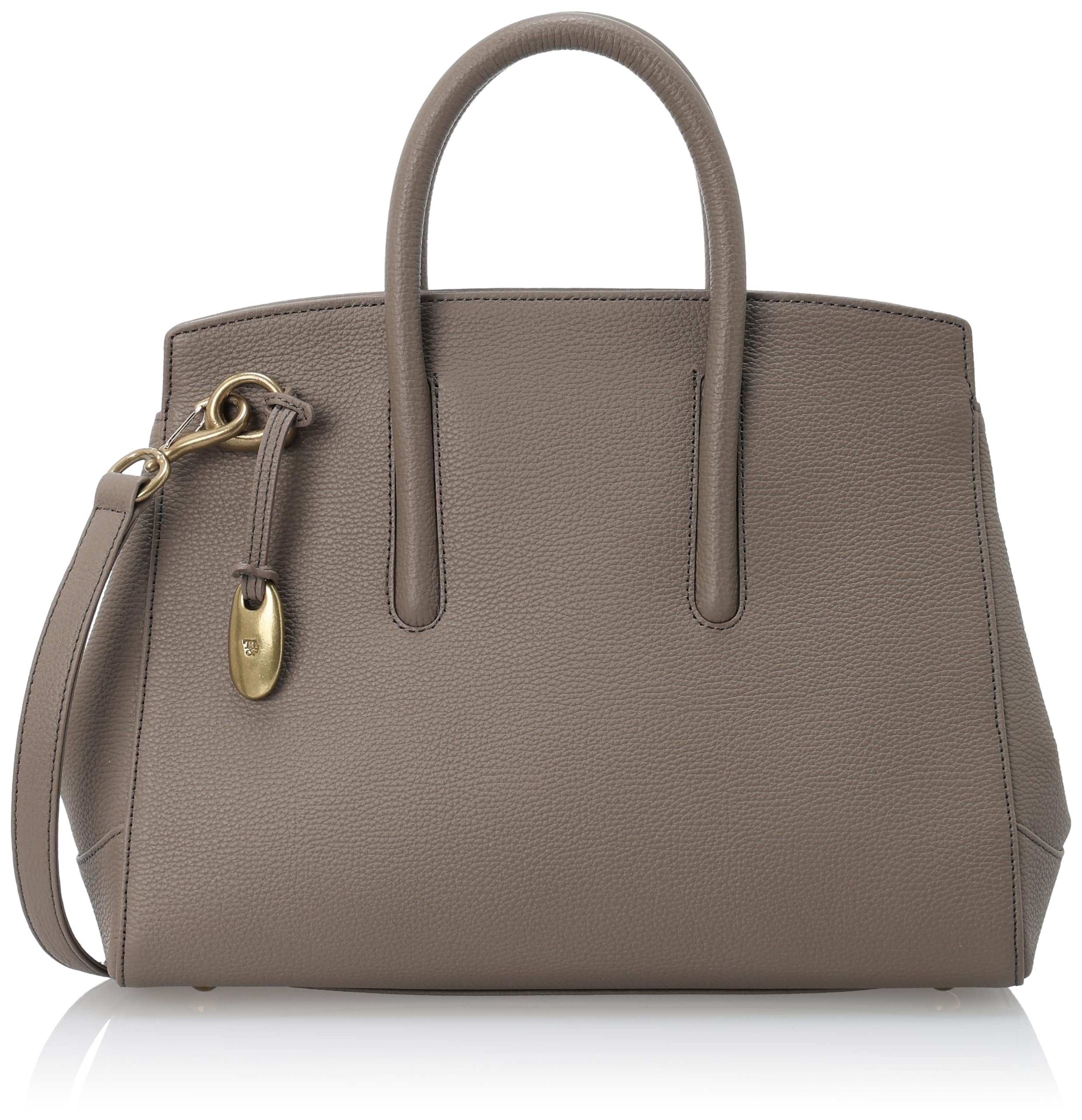 

і Jolly Light Shrink Handbag з тисненою воловичою шкірою одного розміру Etoupe Greige [Toff Lodestone] (М)