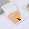 100Pcs Imitation Gold Foil Paper Leaf Sheets for Gilding Funiture Lines Wall Craft Home Decoration Wedding Party Gift DIY Nail