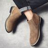 Mens Martin Boots Middle Help Chelsea Trend