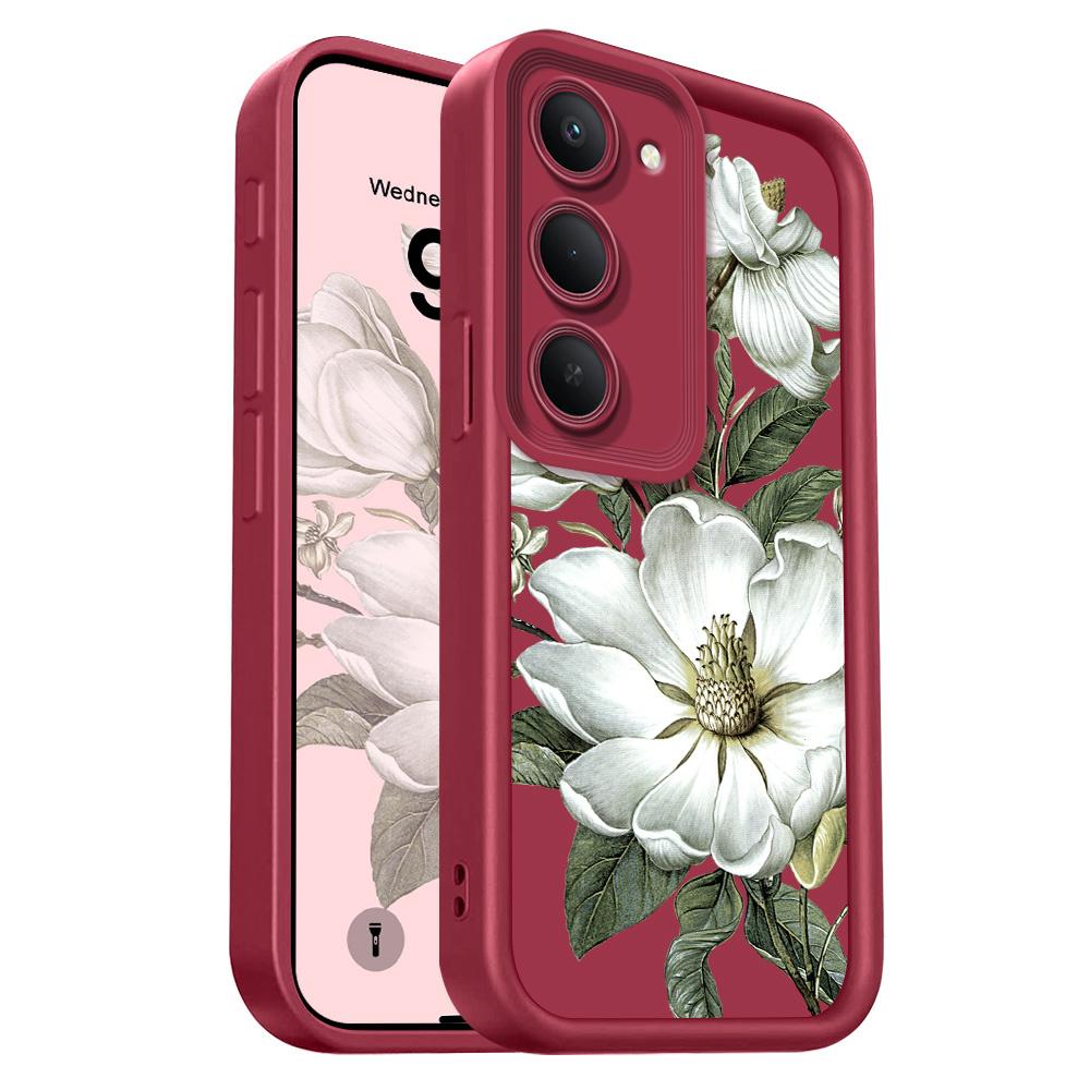 

Magnolia Flower Phone Case For Xiaomi Redmi 15 15C 14C 13 13C 12 12C 10 10C A1 A2 A3 A5 Plus 4G 5G Staircase Soft Cover Redmi A2 Plus