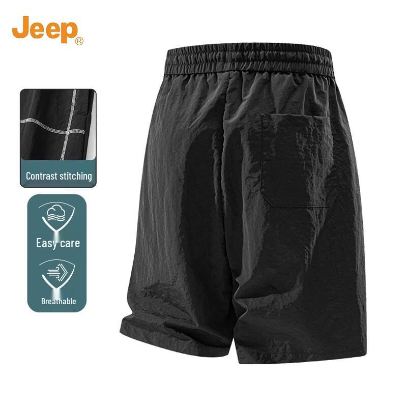 Jeep Men's Lightweight Breathable Casual Shorts