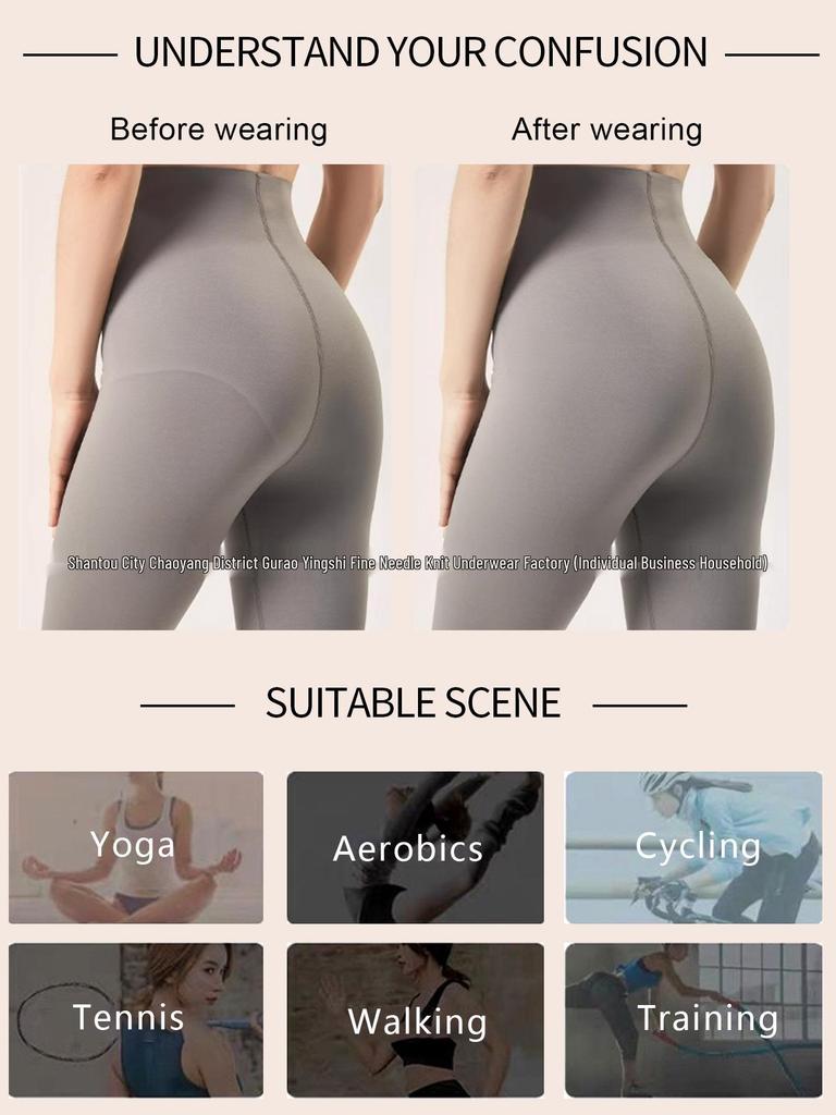 High-Waisted Seamless Shaping Tummy Control Thong for Women