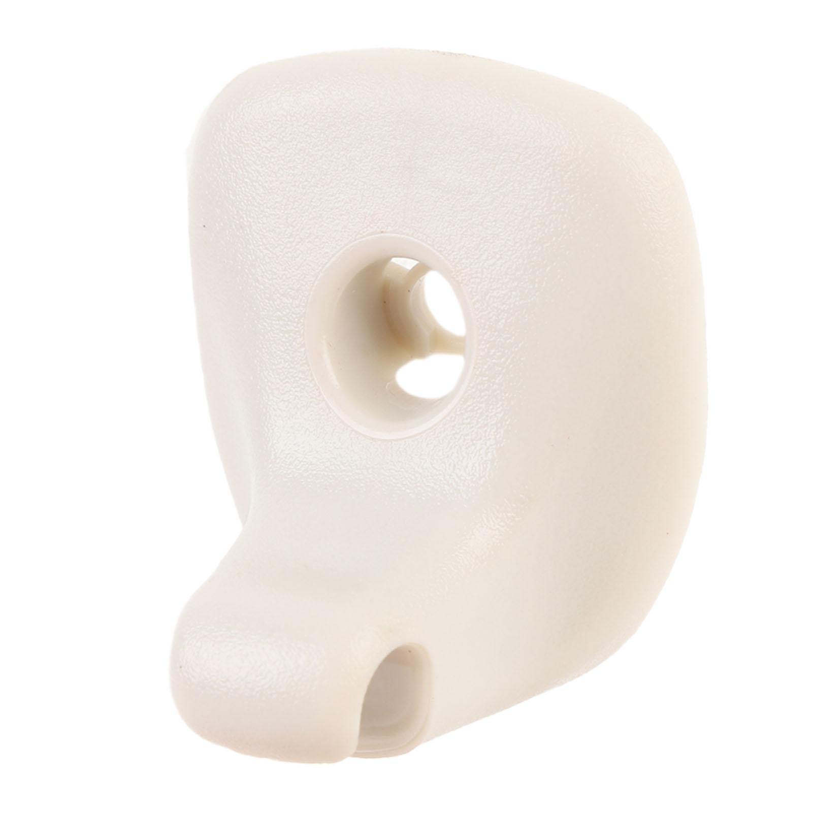 

Sun Visor Retainer Clips Wearproof Plastics Interior Sun Shade Holder Hook Hanger Replacement for Avenger 2011 2014 1GW25DW1AA бежевый