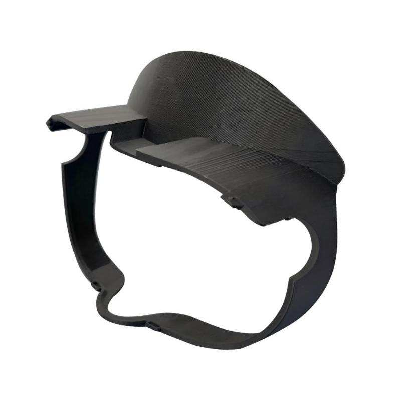 Breathable PU Leather Face Cover For 3 VR Headsets Adjustable Comfort 3D Printed Frame Enhanceds Ventilation