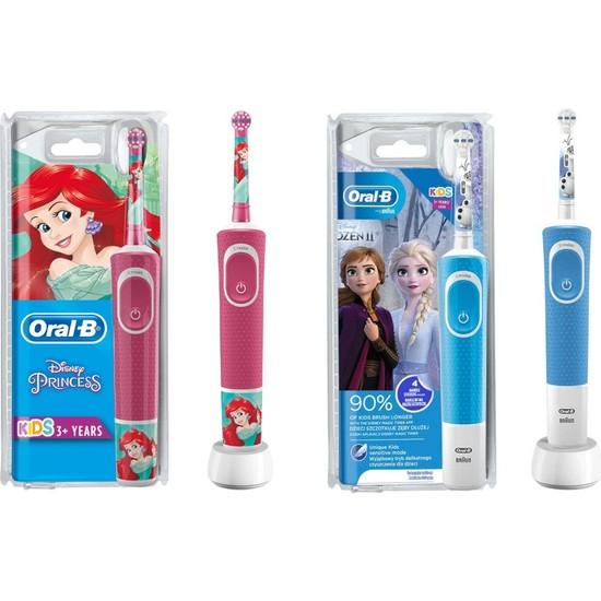 

Детская перезаряжаемая зубная щетка Oral-B Princess и Frozen II