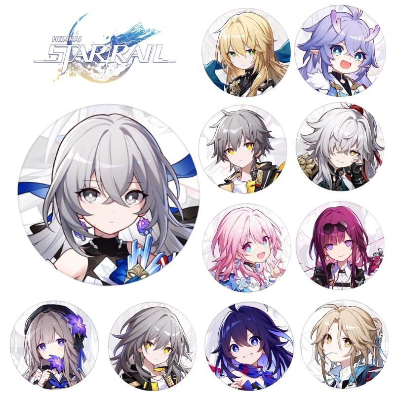 Honkai Star Rail Badge Collection Bailu, Bronya, March7th, Yanqing And More!