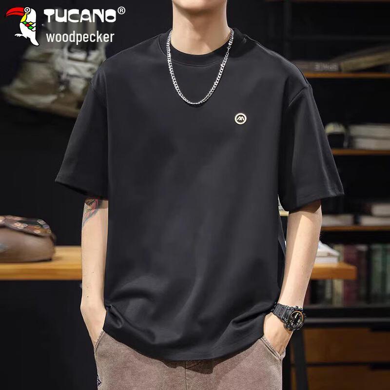 TUCANO Men s Embroidered Loose Fit Short Sleeve T-Shirt M 1950₽