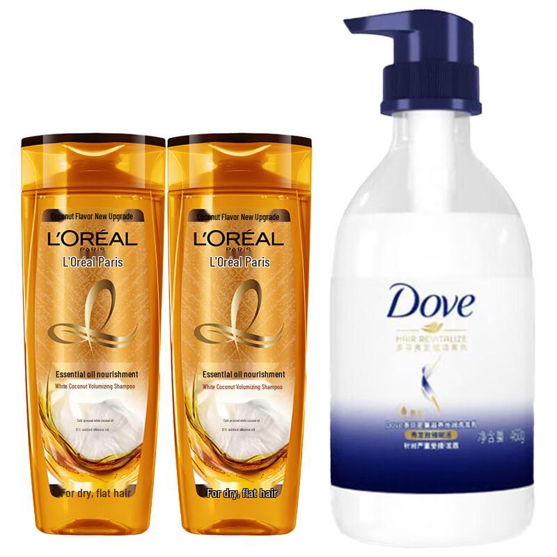Dove & L Oreal Hair & Body Care Set