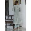 Women Embroidered Anarkali Kurti Bottom Dupatta Set Indian Pakistani Party Wear VF-20164a