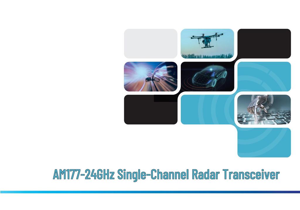 24GHz CDM324 High-Sensitivity Microwave Radar Probe: 3.3-5V Low Power Security Module