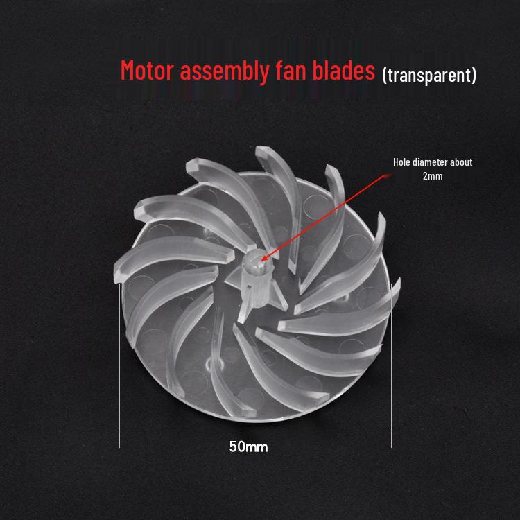 High-Temperature Resistant Hot Air Gun Fan Blade - Compatible Accessory