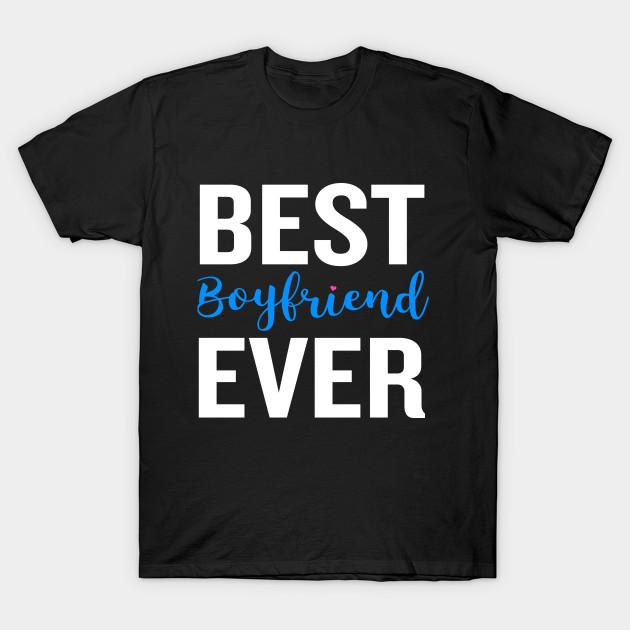 Unisex Fashion TShirt Best Boyfriend Ever Funny Quote Blue Valentine Print TShirt Plus Size S-5XL T-Shirt 100%Cotton Tops O Neck Short Sleeve Tees XL чёрный