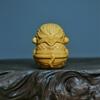 Woodcarving Monkey Mini Ornament Chinese Style Handle Gift Pendant Decoration