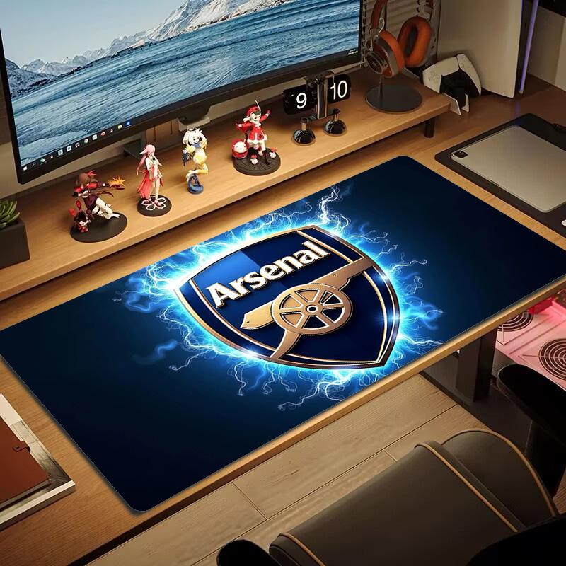 Arsenal Football Club3 Print  Cushion Non-slip Laptop Tablet Big Mousepad XXL Mat Mini PC Playmat With Lock Edge