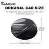 ABS For Subaru Crosstrek 2025 For Impreza 2025 Carbon Fiber Style Fuel Tank Cap Sticker Accessories Trim Lid Oil Box Decoration