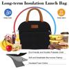 Lunchbox Lunchtas voor Vrouwen Volwassenen Mannen, Herbruikbare Leuke Lunch Emmer Tas - Lekdicht, Grote Capaciteit Geïsoleerde Lunchbox Draagtas, C