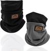 Neck Warmer for Men and Winter Neck Guard of 2 with Ear Cold and Warm Winter Face Cover with Fleece Soft To the and Slimming Neck Warmer for Outdoor