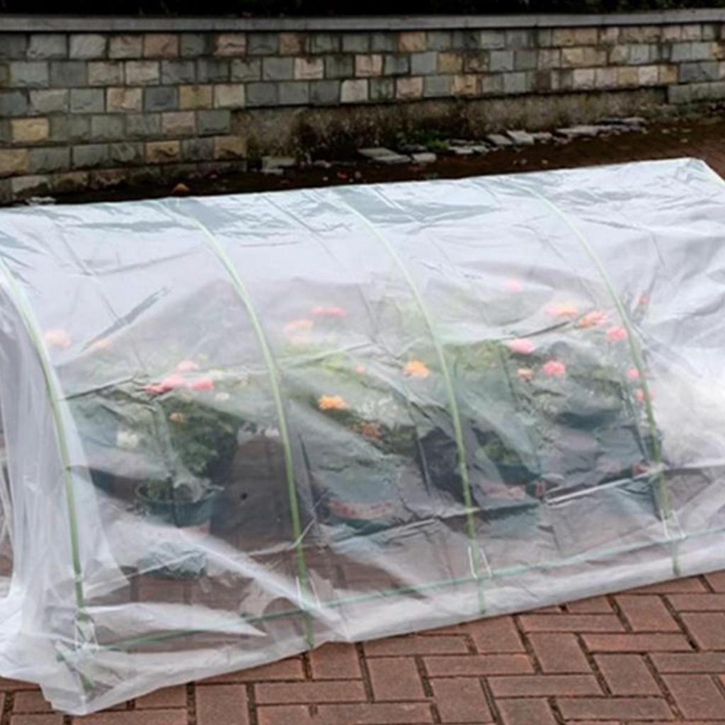 Garden Hoop For Raised Beds Backyard Plant Tunnel Windproof Planting Hoop Grow Tunnel For Raised Bed Greenhouse Orchard