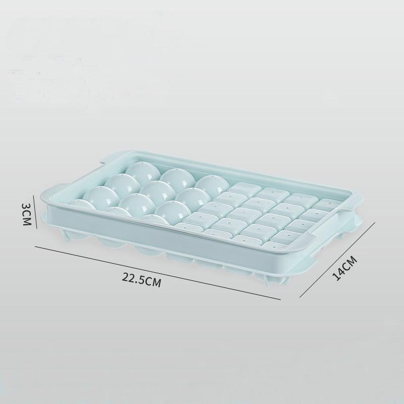 32 Ice Boll Hockey PP Mold Frozen Whiskey Ball Popsicle Ice Cube Tray Box Lollipop Making Gifts Kitchen Tools Accessories