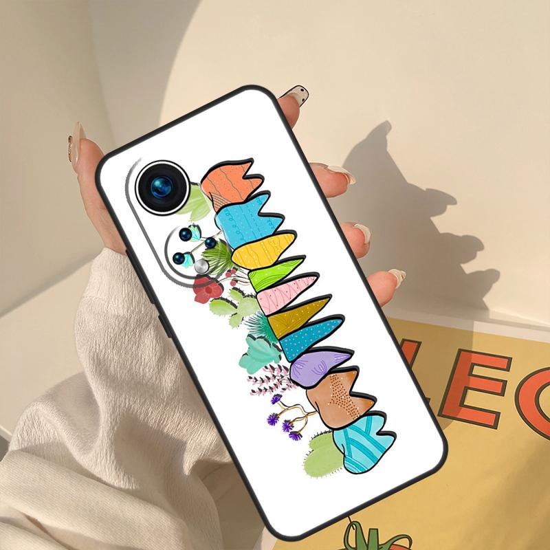 Dentist Tooth Pattern Case For Honor Magic 8 Pro 5 6 7 Lite Cover For Honor 400 200 90 70 50 X8a X8b X9a X9b X9c