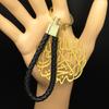 Arabische Muslimische Allah Koran Religiöse Schlüsselanhänger für Damen Herren Edelstahl Silber Gold Farbe Islamisches Amulett Schlüsselanhänger Schmuck