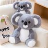 Realistic Koala Plush Doll Huggable Stuffed Animal Sleeping Pose Koala Plushie Emotional Comfort Companion for Children