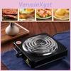 Countertop Coiled 1000w Single Burner Electric Hot Plate Overheating Protection Easy To Clean Portable Electric Single Burner