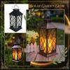 Outdoor Garden Hanging LED Flickering Flameless Candle Lights For Outdoor Party