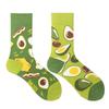 Calzini AB Asimmetrici Trendy Divertenti per Coppia Anatra Mandarina Colorati Calzini a Mezza Gamba SMLSOX