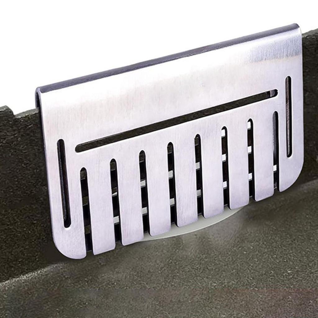 Griddle Grease Gate Goalie Blocker Plate Heavy Duty Accessories Food