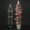 Vine Pillar Gardening Tomato Balcony Planting Rack Support Rod Climbing Vine Rack Flower Pot Holder