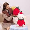20/33cm 16cm/23cm Strawberry Sheep Doll Simulation Stuffed Plush Toy Handmade Doll Cartoon Anime Cute Pillow Fun Children's Birthday Gift