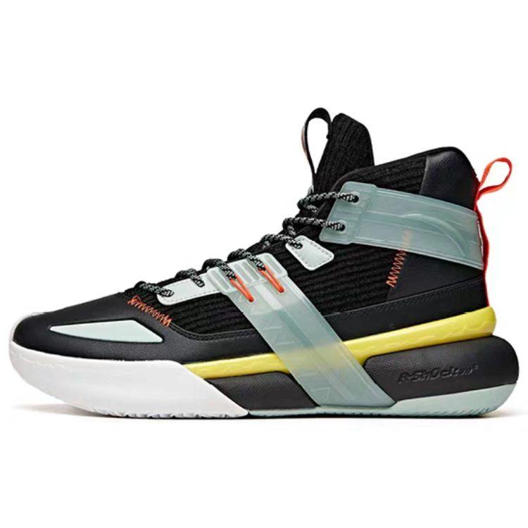 Anta Crazy 4 Comfortable Cushioning Slip Resistant Abrasion Resistant Breathable High top Basketball Shoes Men's 112041605-1