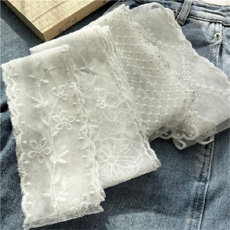 Adjustable Belt With Delicate Lace Trim Multi Functional Accessory For Dresses And Jeans