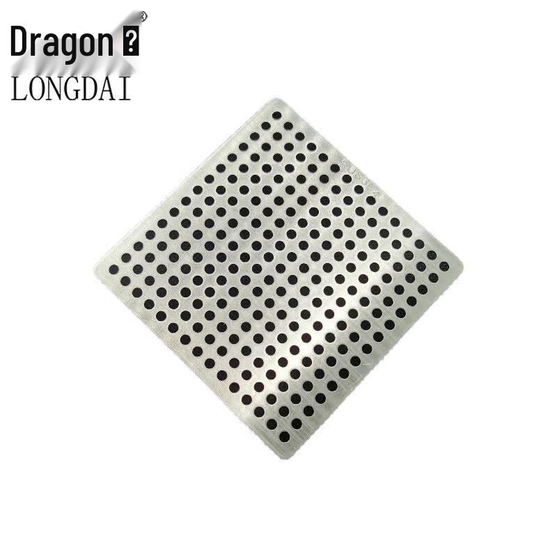 Longdai 304 Stainless Steel Square Fine Mesh Floor Drain Cover