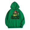 Women's Fashion Christmas Printed Casual Hooded Sweatshirt With Pockets