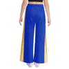 Girls Liturgical Dance Pants Metallic Patchwork Wide Leg High Waist Elastic Waistband Performance Trousers