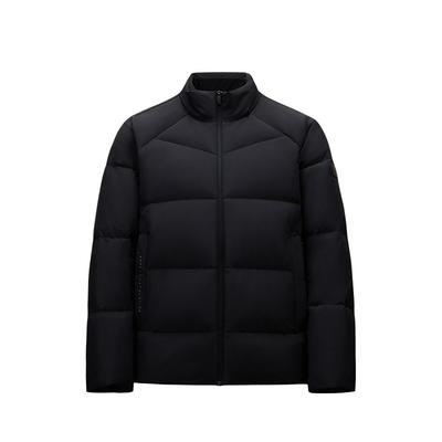 Einfache Lässige Einfarbige Stehkragen Reißverschluss Sport Daunenjacke Herren Oberbekleidung 152547920-2