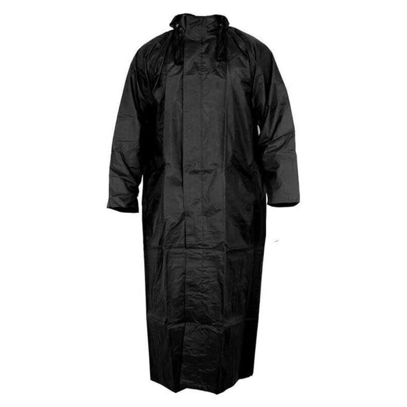

@ Black Raincoat Rainwear With Cap And Elastic Pajama For Men Large Size p891 MJ-212-60%OFF