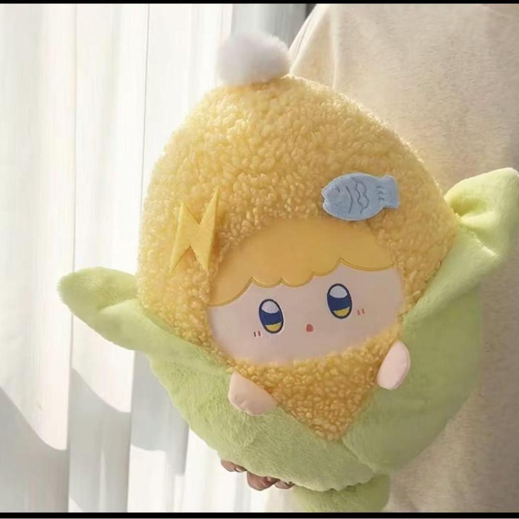 Adorable Glutinous Sweet Corn Plush Pillow Doll - Perfect Birthday Gift